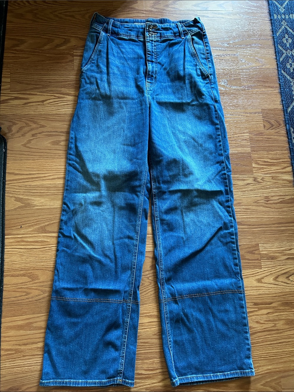 Anthropologie Pilcro Wide Leg Jeans Women's size 32T